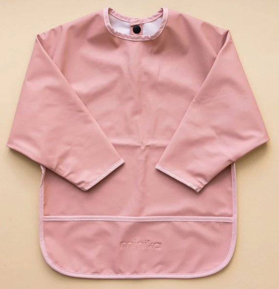 Minika Long Sleeve Bib - Baby Laurel & Co.