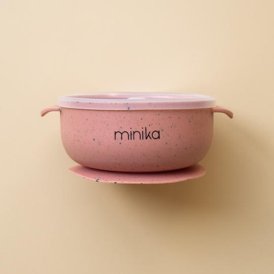 Minika Silicone Bowls with Lids - Baby Laurel & Co.