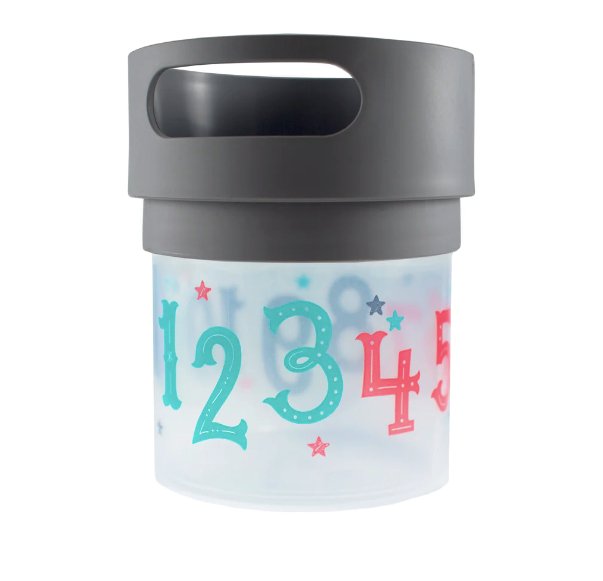 Munchie Mug -Letters and Numbers - Baby Laurel & Co.