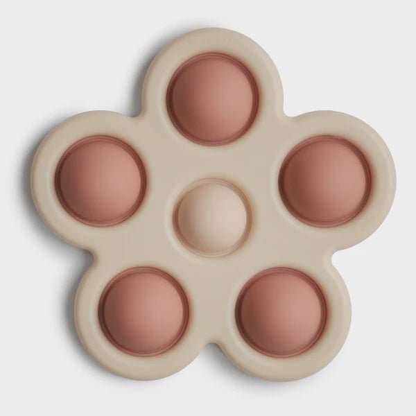 Mushie Flower Press Baby Toy - Baby Laurel & Co.