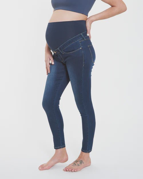 Ripe Maternity Rebel Ankle Grazer Jegging - Baby Laurel & Co.
