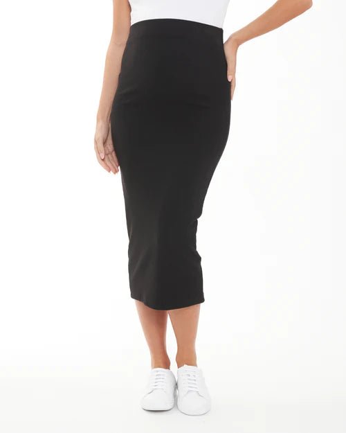 Ripe Maternity Ribbed Knit Pencil Skirt - Baby Laurel & Co.