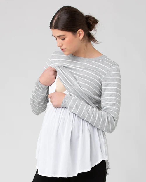Ripe Maternity Sia Nursing Knit Top - Baby Laurel & Co.
