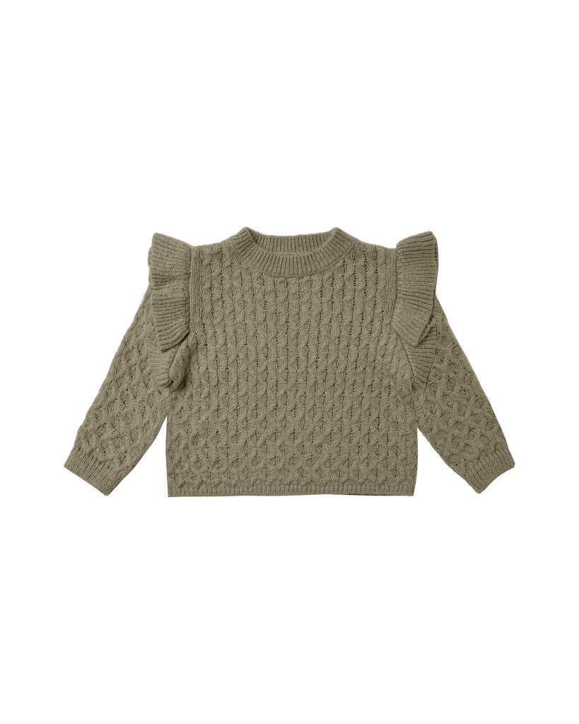 Rylee + Cru La Reina Sweater - Fern - Baby Laurel & Co.
