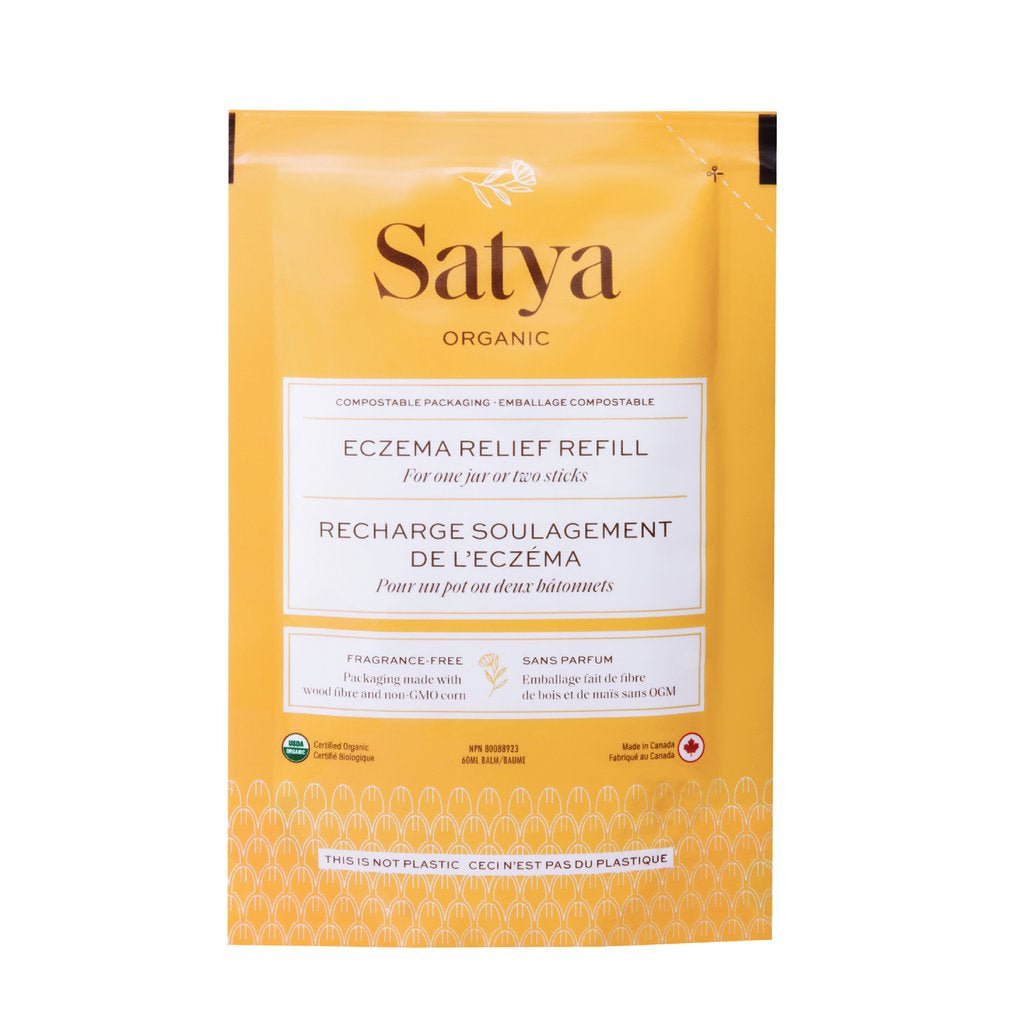 Satya Organic Eczema Relief Refill Pouch - Baby Laurel & Co.