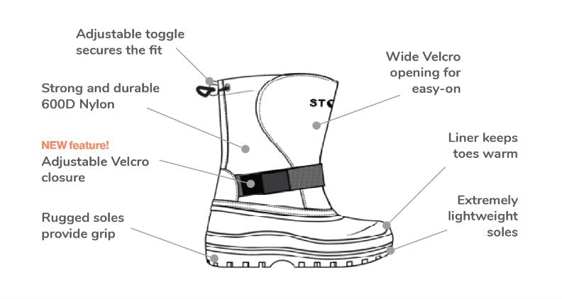 Stonz Trek Kids Winter Boots - Baby Laurel & Co.