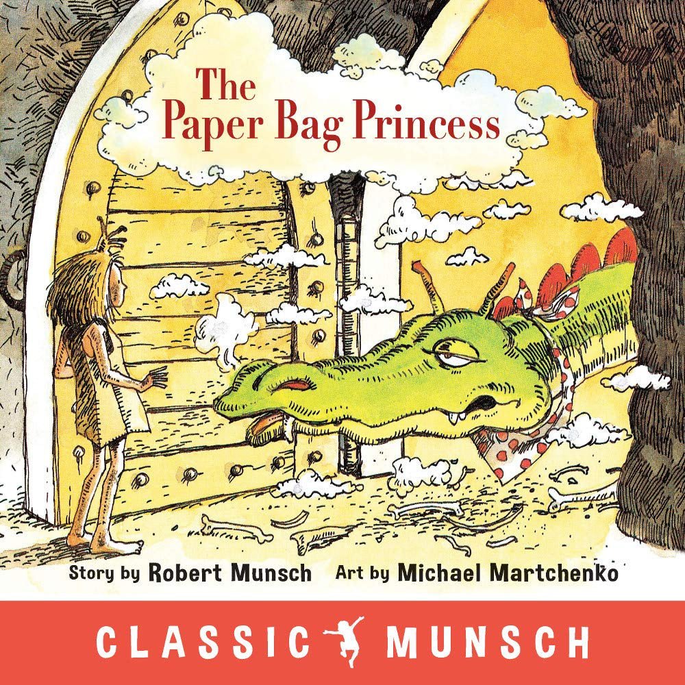 The Paper Bag Princess - Paper Back - Baby Laurel & Co.