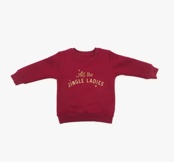 The Wishing Elephant All the Jingle Ladies Pullover - Baby Laurel & Co.
