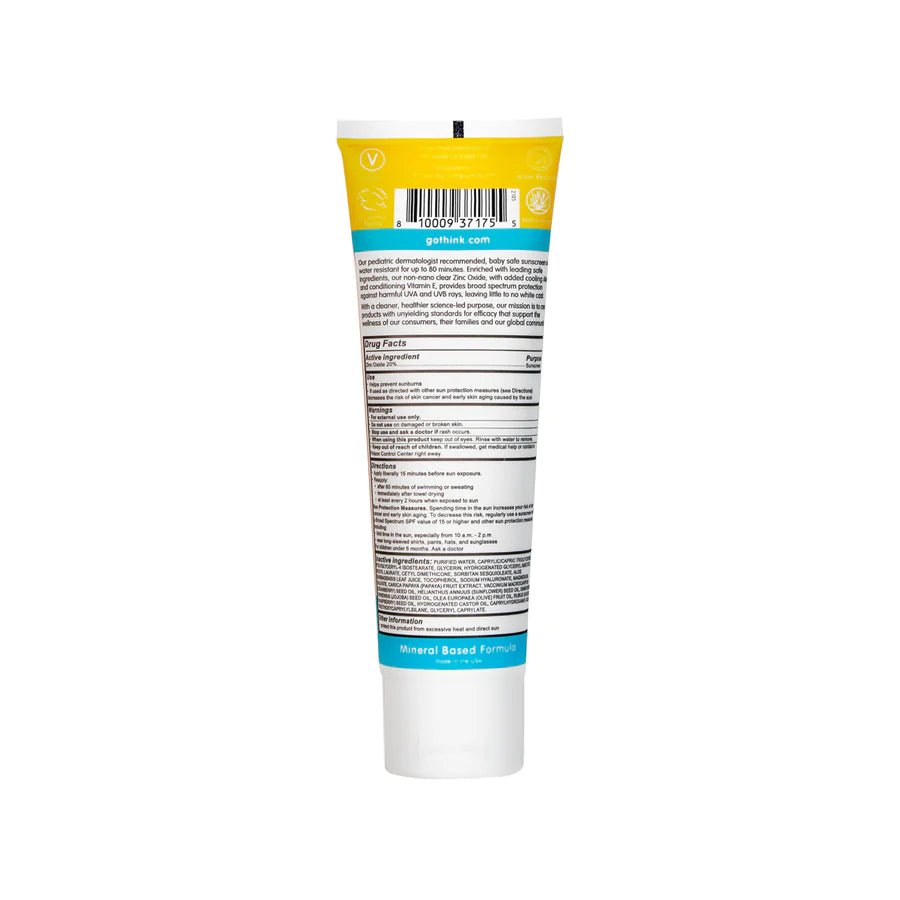Thinkbaby Clear Zinc Sunscreen SPF30 - Baby Laurel & Co.