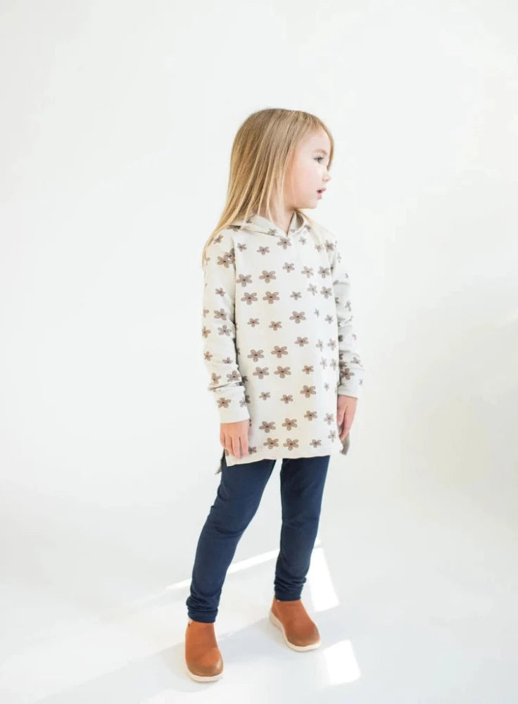 Tiny Button Apparel Leggings in Navy